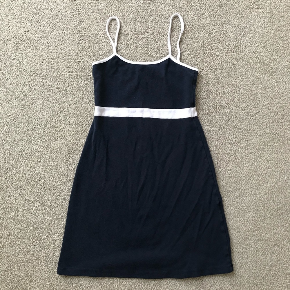 Brandy Melville blue and white dress